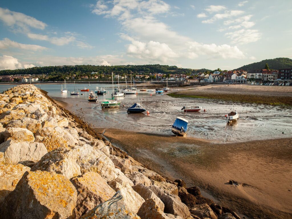 Rhos On Sea Beach